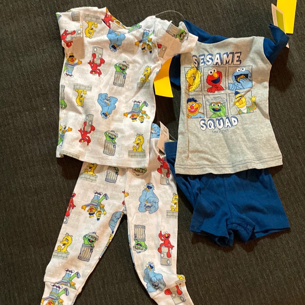 Sesame Street pajamas